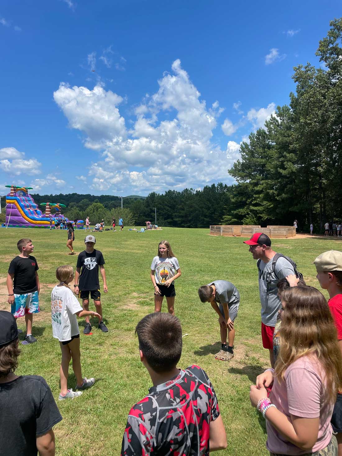 Outdoor activities at school